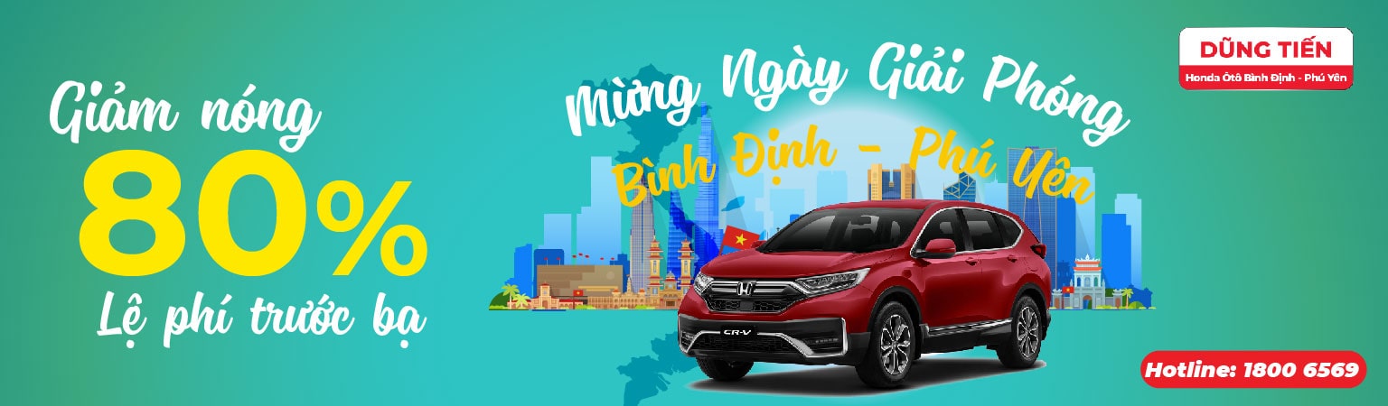 Mừng Ngày Giải Phóng - Giảm nóng 80% lệ phí trước bạ khi mua Honda CR-V
