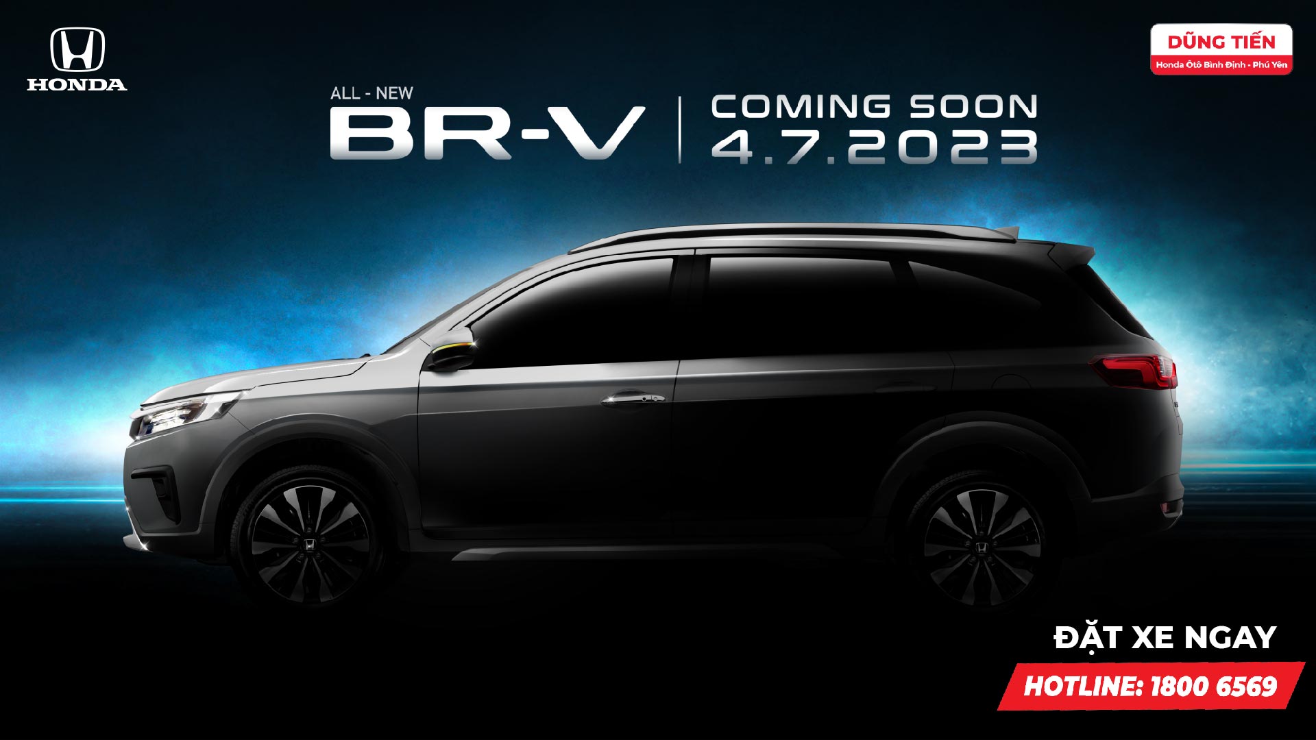 Dũng Tiến - Honda Ôtô Bình Định - Phú Yên chính thức nhận cọc Honda BR-V 2023