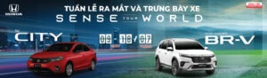 Chương trình ra mắt Honda BR-V và Honda City New 2023
