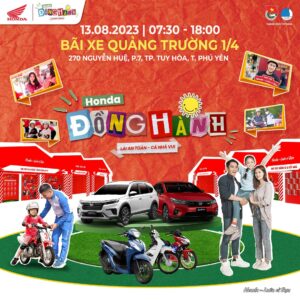 Dũng Tiến - Honda Ôtô Bình Định - Phú Yên tổ chức TRƯNG BÀY & LÁI THỬ tại NGÀY HỘI Honda ĐỒNG HÀNH