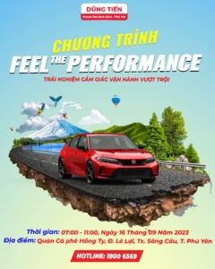 Chương trình lái thử ô tô Feel the performance tháng 09