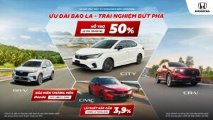CTKM tháng 5 Honda Ôtô Bình Định