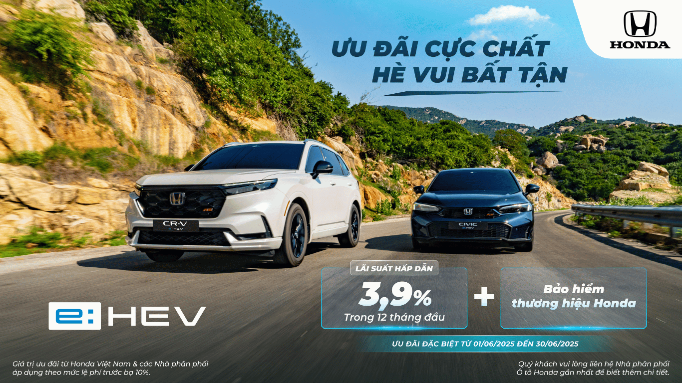 CTKM Tháng 6 Honda Ôtô Bình Định