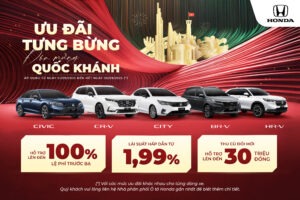 Honda - KV Chương trình khuyên mãi Tháng 9