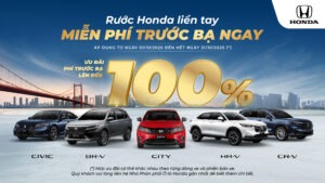 Chương trình ưu đãi tháng 10 Honda Việt Nam