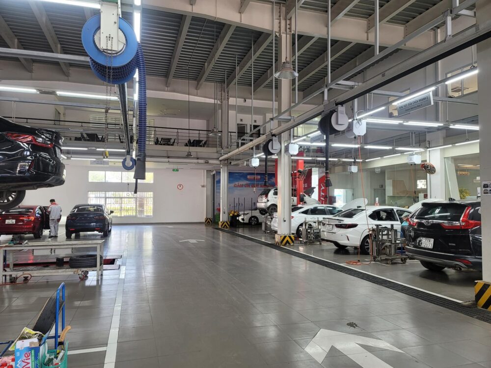 khoang bảo hành, bảo dưỡng, sửa chữa chung Honda Ôtô Bình Định